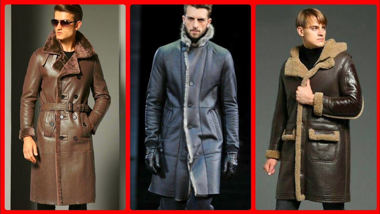 Top 100 Outstanding Men's Pure Sheepskin Jackets and Shearling Coats Designs 2020
