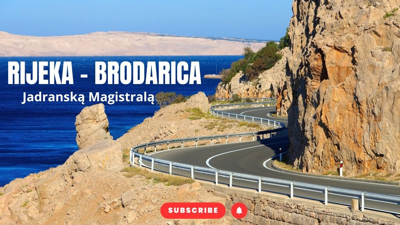Czy to NAJLEPSZA droga w Europie? 😱 Chorwacja samochodem: Rijeka → Dalmacja → Brodarica