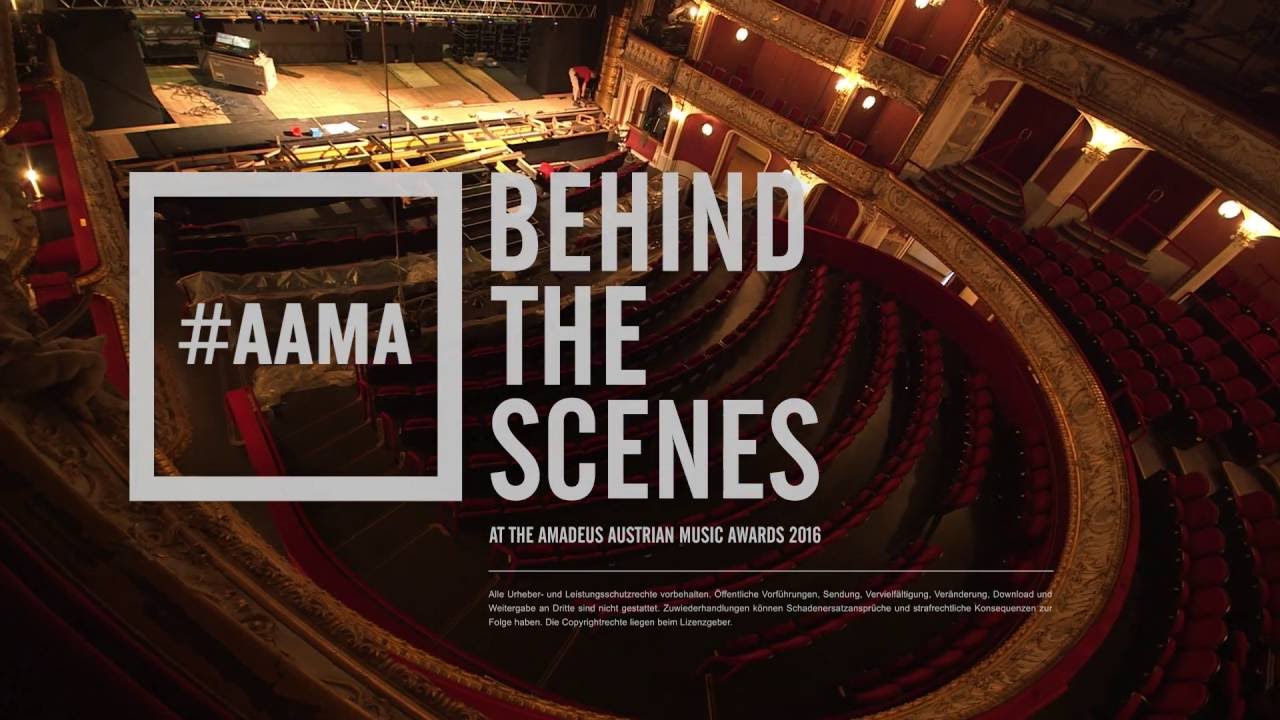 Amadeus Austrian Music Award 2016 - Behind The Scenes