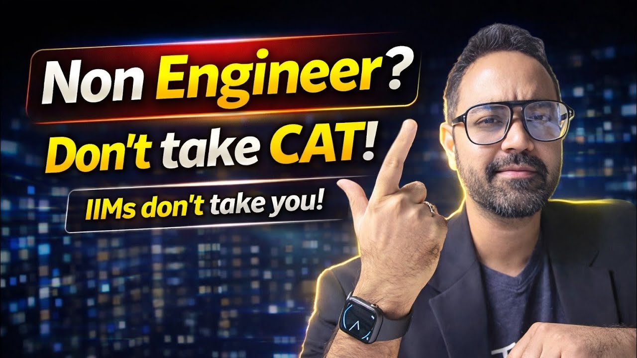 CAT exam for Non Engineers | IIMs for Non Engineer students ! IIM Selection Criteria
