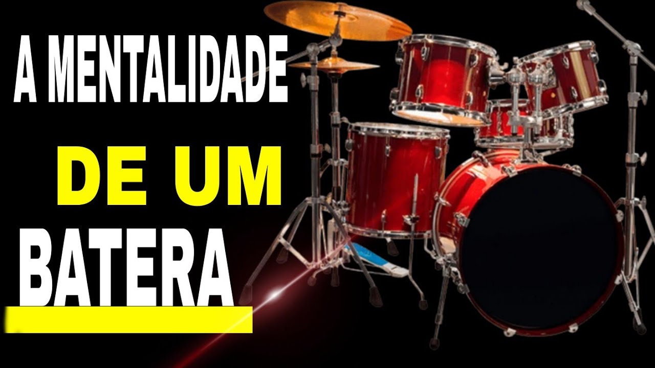 Tipos de pensamentos que atrapalham veja nessa aula de bateria