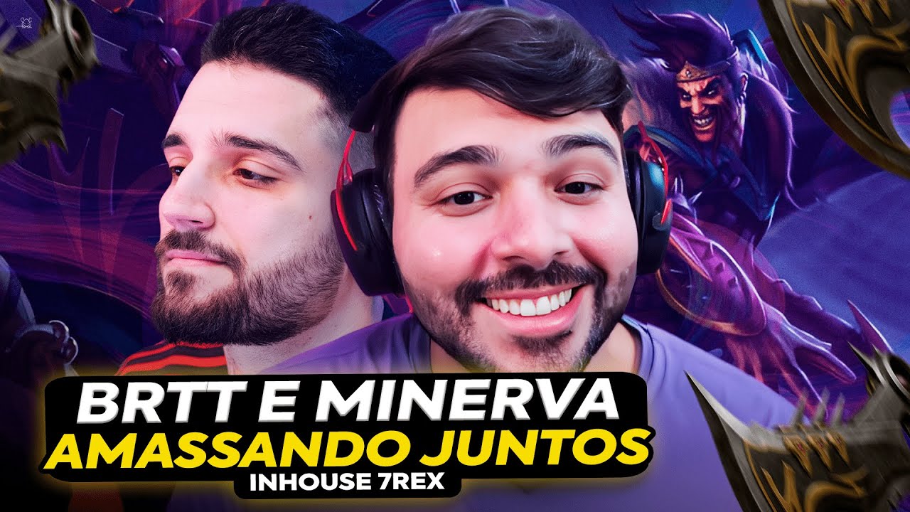 🚨 MINERVA JOGANDO COM O BRTT DE DRAVEN NO INHOUSE! ft. BULECHA SUPORTE PARA O PAI