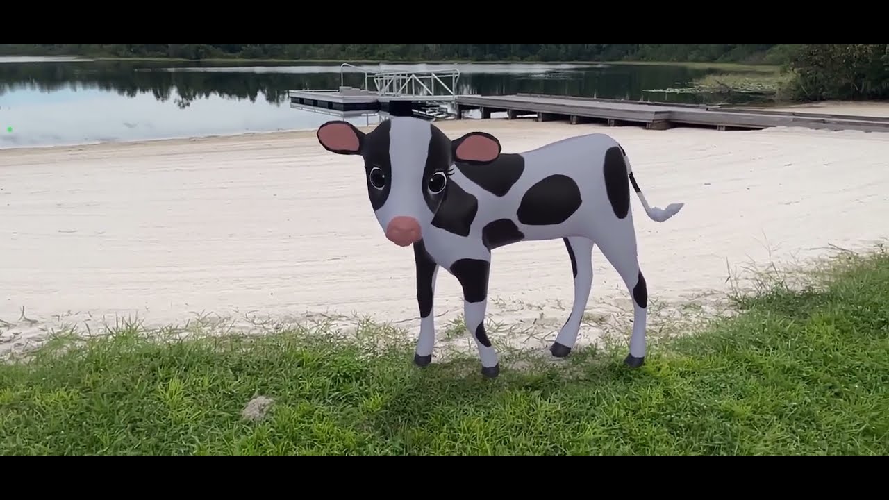 Discover Dairy Clover the Cow - 3D Augmented Reality Experience