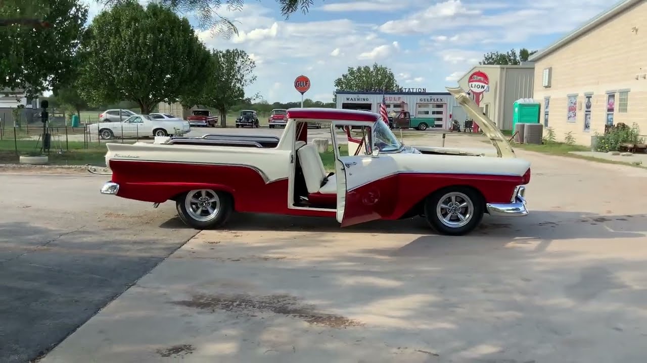 1957 Ford Ranchero 390ci V8 Automatic Power Steering Small Subwoofer 57-6617P