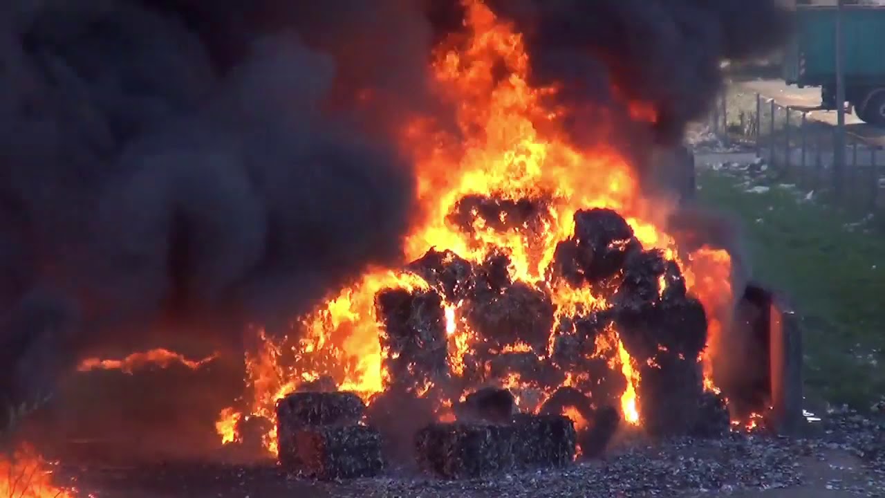Feuerwehr Schillingen - Einsatz 25.03.2020 - B3 Industriebrand