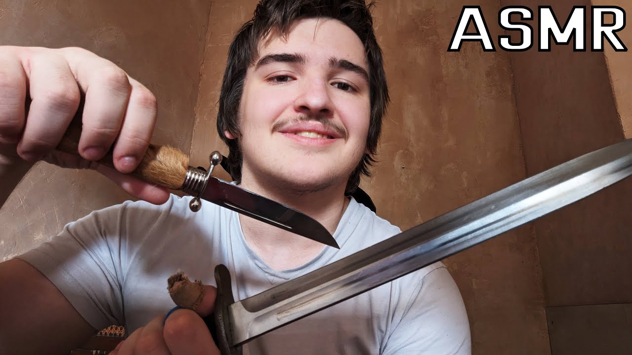 ASMR Knife Collection (Military Knives) EDC