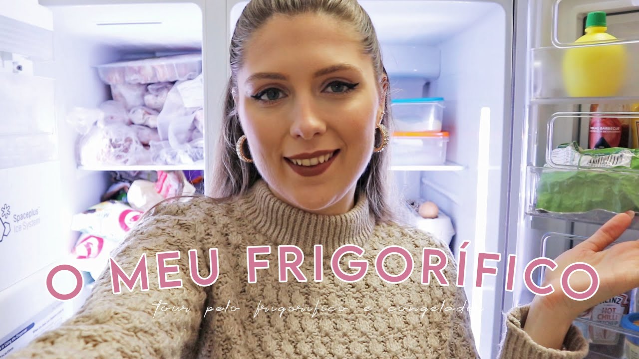 O que TENHO no MEU FRIGORÍFICO e CONGELADOR | TOUR