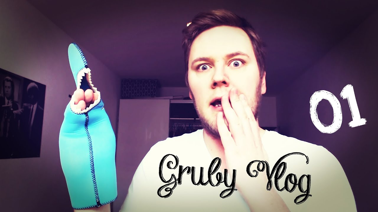 GRUBY VLOG #01 - Intro, pacynka i nie wiem o czym będzie to g&oacute;wno.