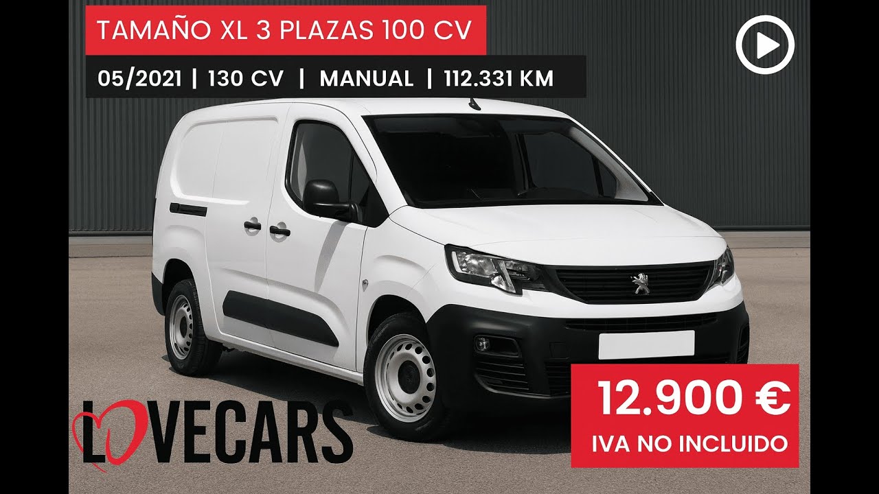 PEUGEOT PARTNER 130 CV Furg&oacute;n de carga &ndash; Furgoneta segunda mano en Lovecars