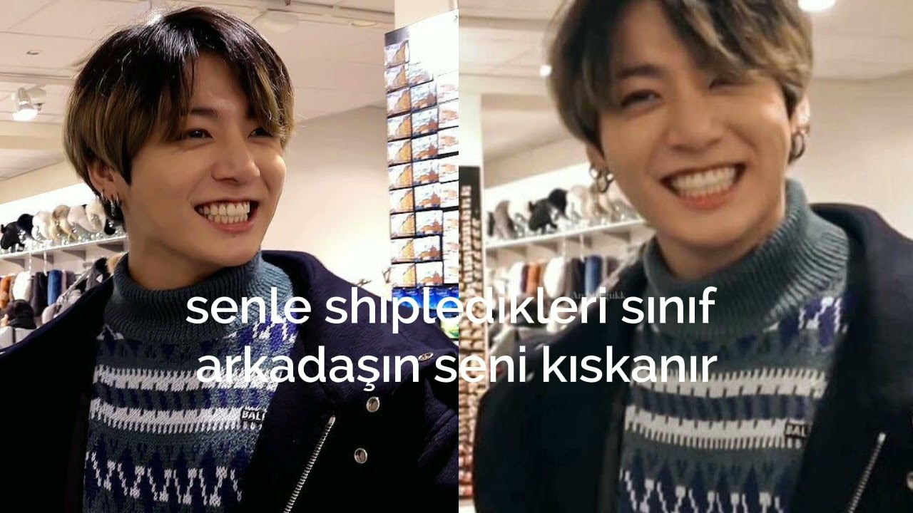 jeon jungkook hayal et •Senle shipledikleri sınıf arkadaşın seni kıskanır • tb