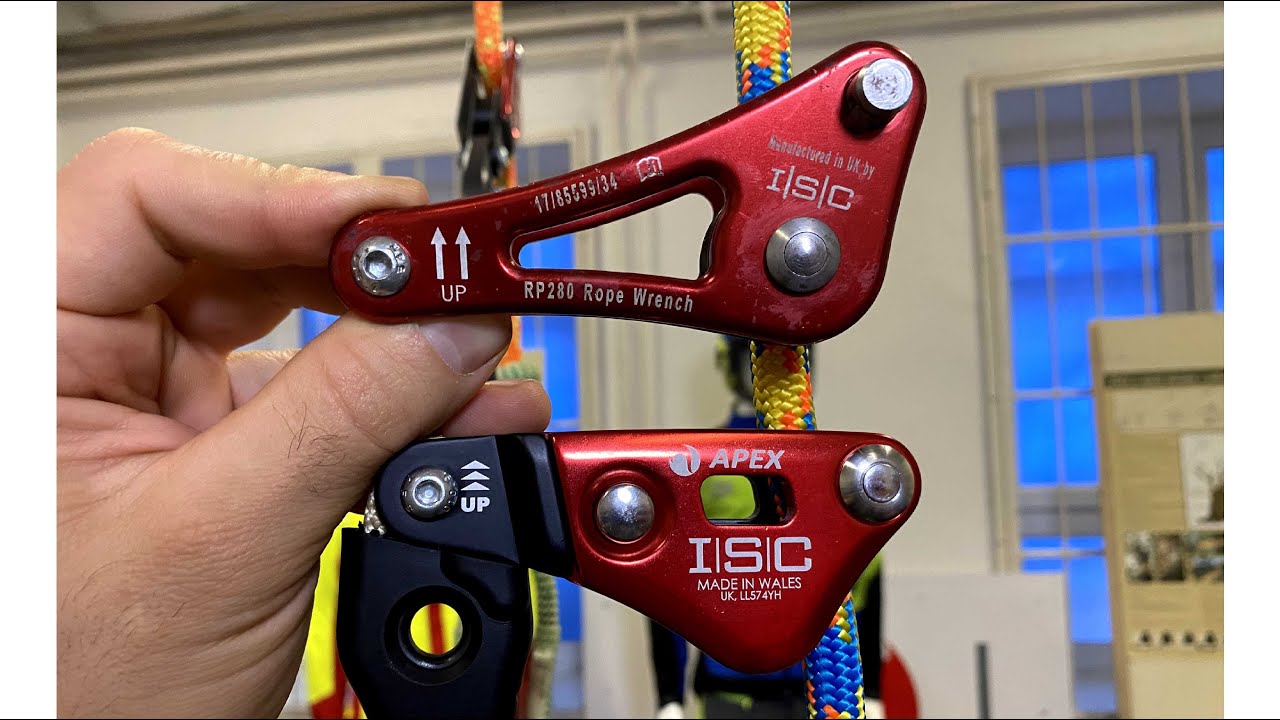 ISC APEX ROPE WRENCH +  ISC SQUIRREL FLEX TETHER