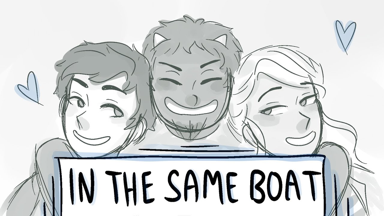 in the same boat || the lightning thief musical || animatic