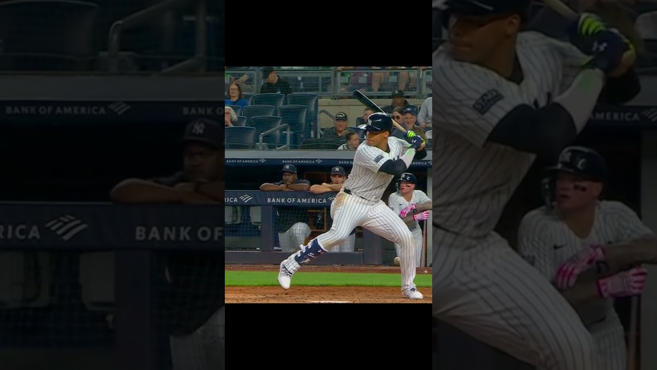 Juan Soto Slow Motion Home Run Baseball Swing Hitting Mechanics Short
