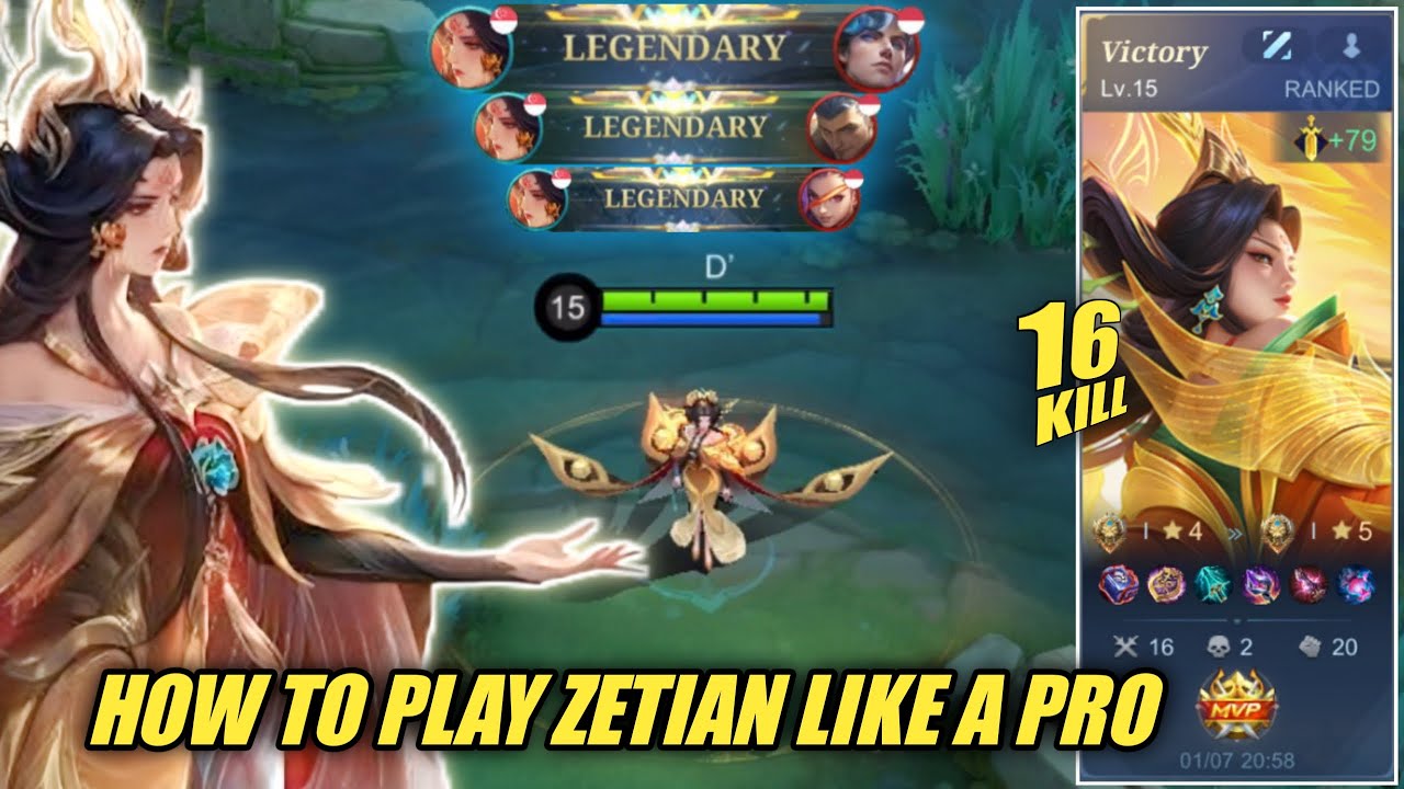 Наконец-то!! Лучшая сборка на Zetian в 2026 году || Геймплей Zetian &ndash; Mobile Legends