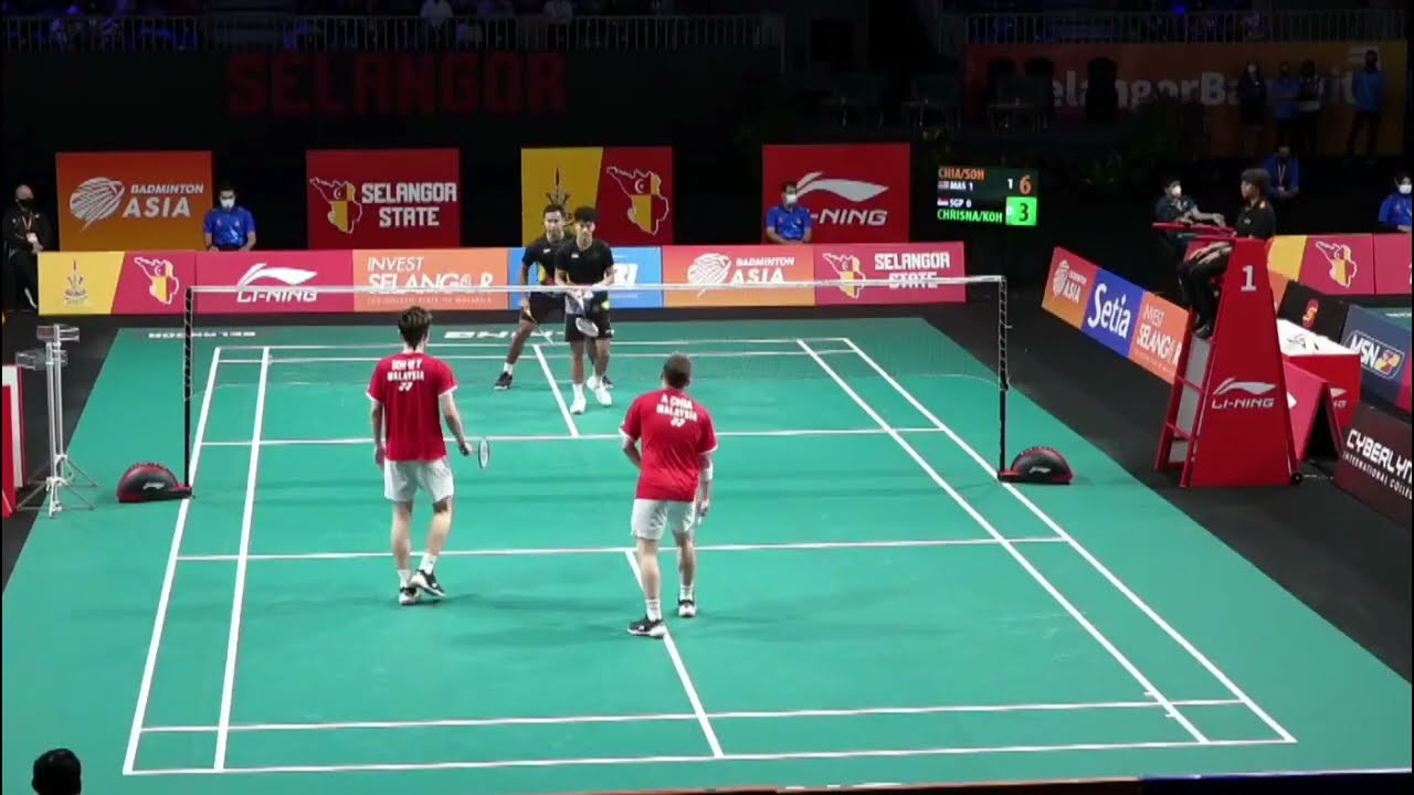 BATC 2022 | Aaron CHIA / SOH Wooi Yik vs Danny Bawa CHRISNANTA/ Eng Keat Wesley KOH