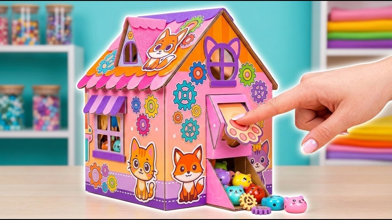 ¡WOW! ¡Es la Casa de Cartón de Sprunki! *Pinki y Oren han hecho un nuevo hogar*