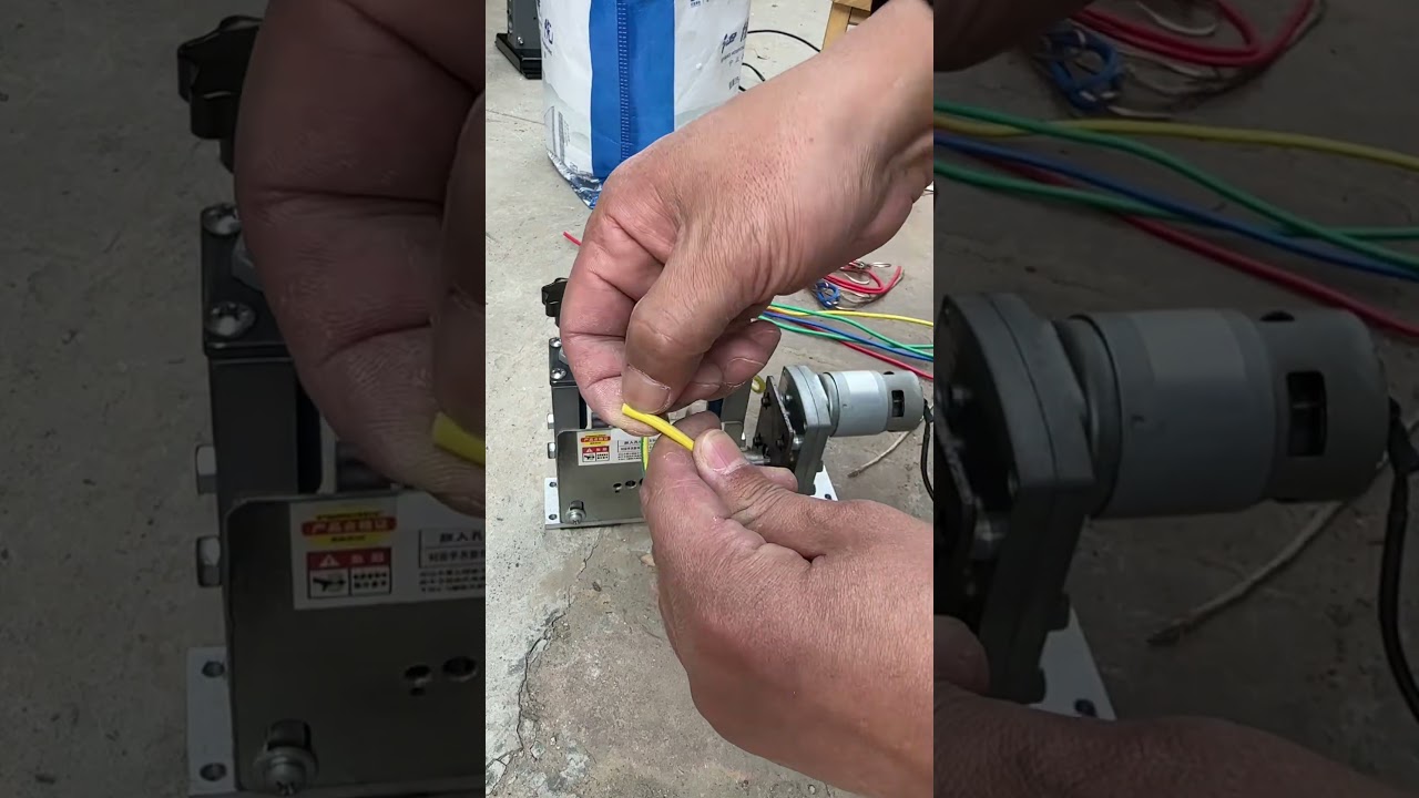 Small Home Electric Wire Stripping Machine #wireworks