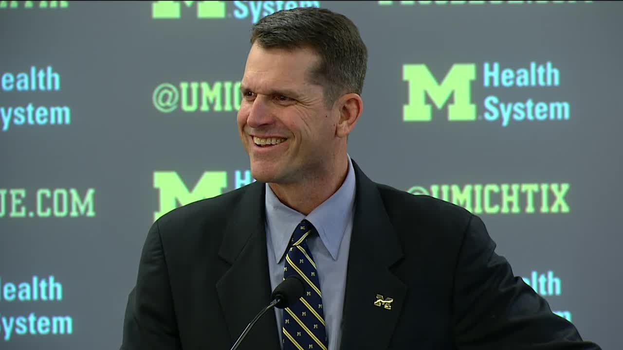 Jim Harbaugh Introductory Press Conference