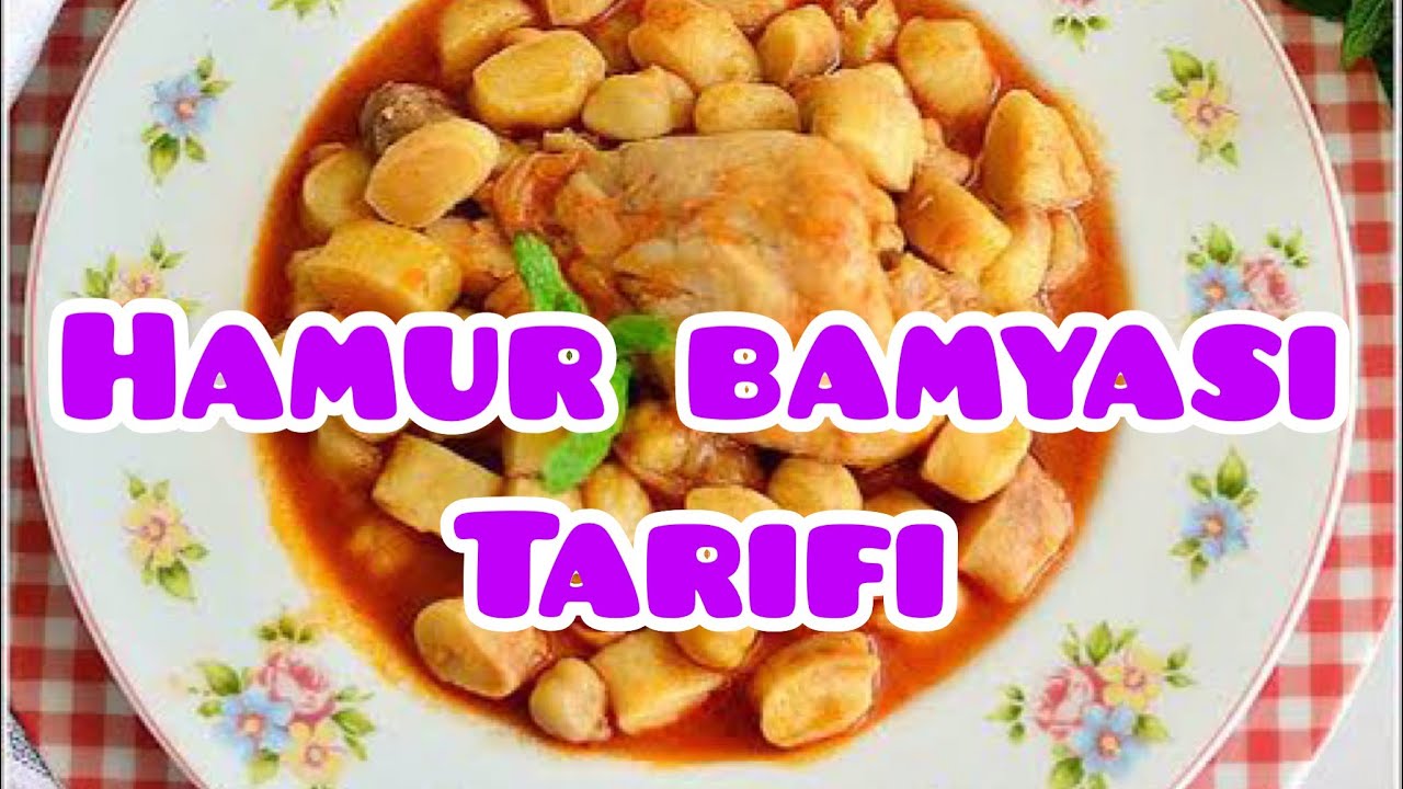 Hamur bamyası mükemmel tarif. Göçmen yemeği.
