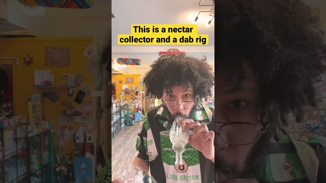 This is a water pipe and nectar collector at the same time #420 #trending