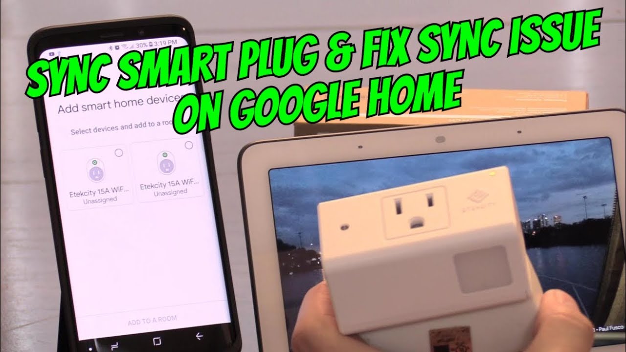 How Connect Google Home to Wifi Smart Plug