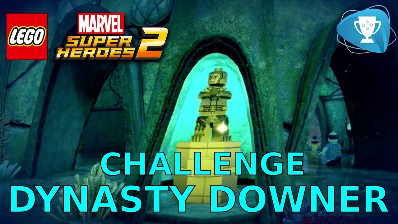 Lego Marvel Super Heroes 2 - Dynasty Downer Challenge All Golden Kang Statue Locations