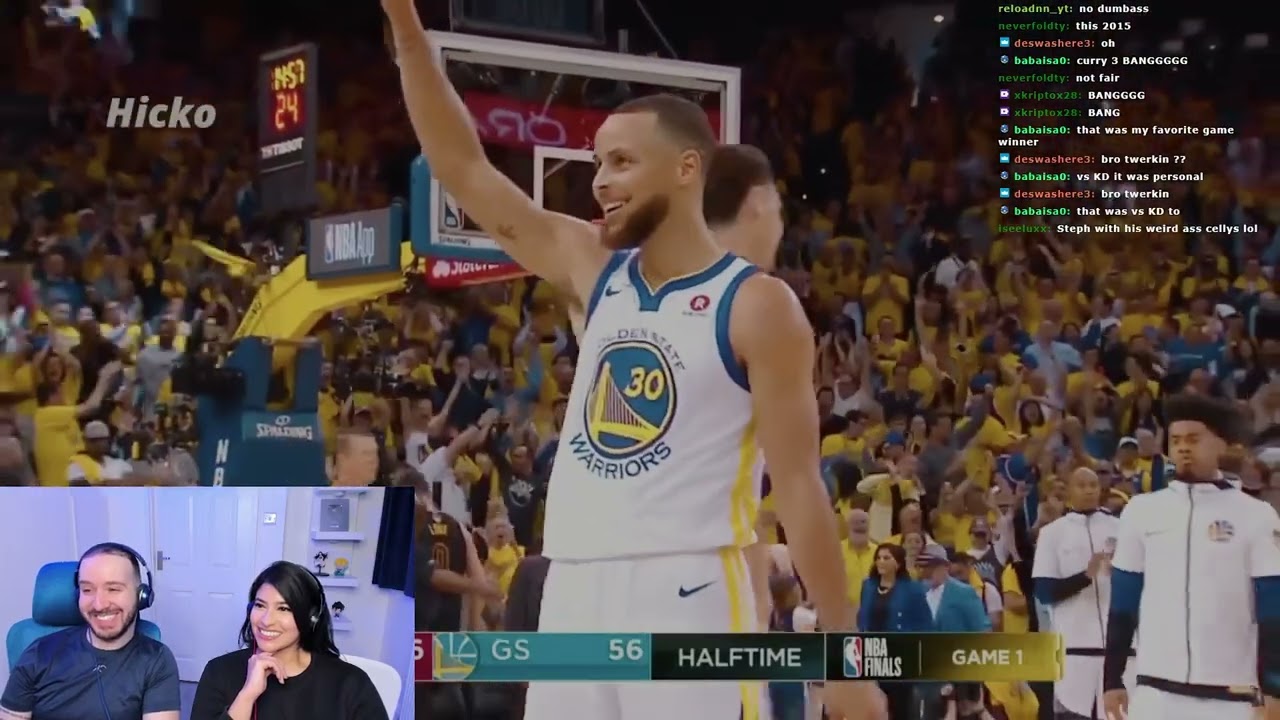 REACTING TO STEPH CURRY HYPED PLAYS (LOUDEST CROWD REACTIONS EVER)