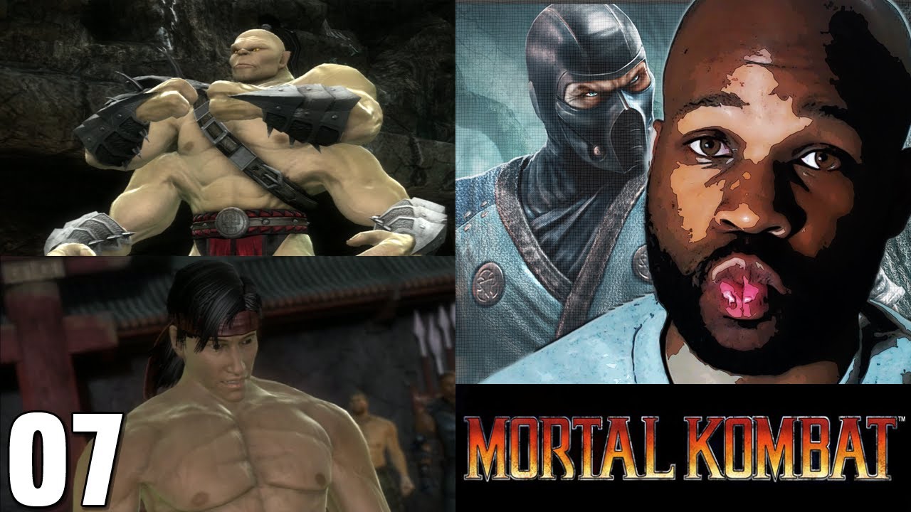 Mortal Kombat 9 Gameplay Walkthrough Part 7 - How to Beat Goro (Mortal Kombat 9 Story Mode)