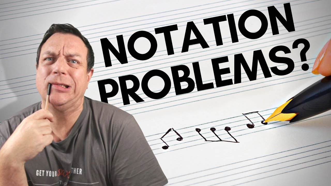 SOLVED! How to notate music properly (e.g. sax transcriptions)