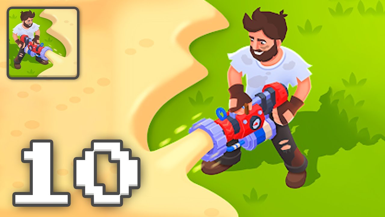 Wasteland Life - Gameplay Walkthrough Part 10 - Tutorial Survival​ Desert (iOS, Android)