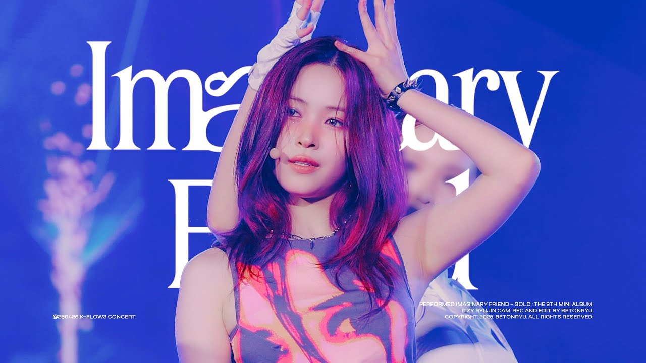 [4K] 250426 ITZY RYUJIN 류진 Imaginary Friend Fancam 직캠 @K-Flow 3 Concert 