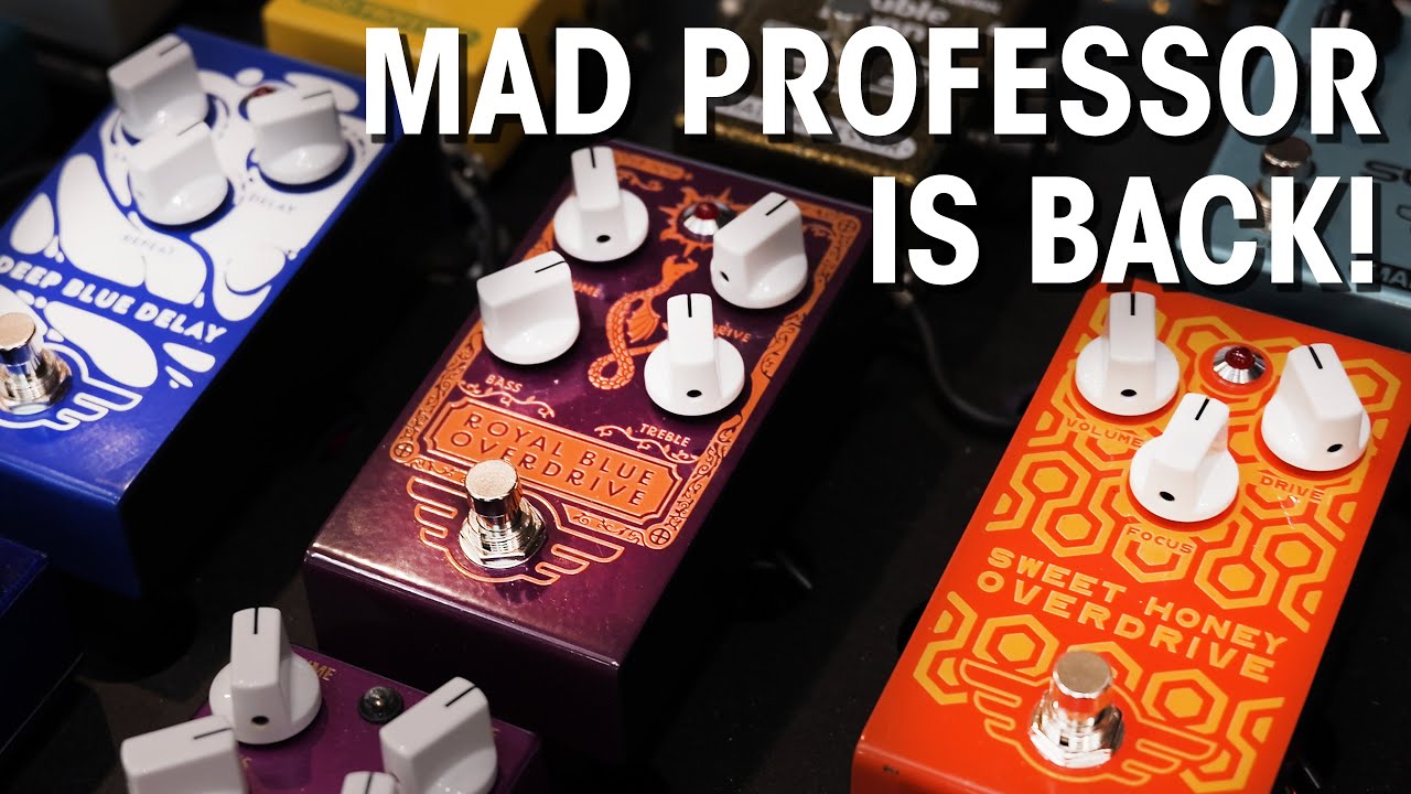 Mad Professor is back! | Original Pedals & New Hand-wired Series