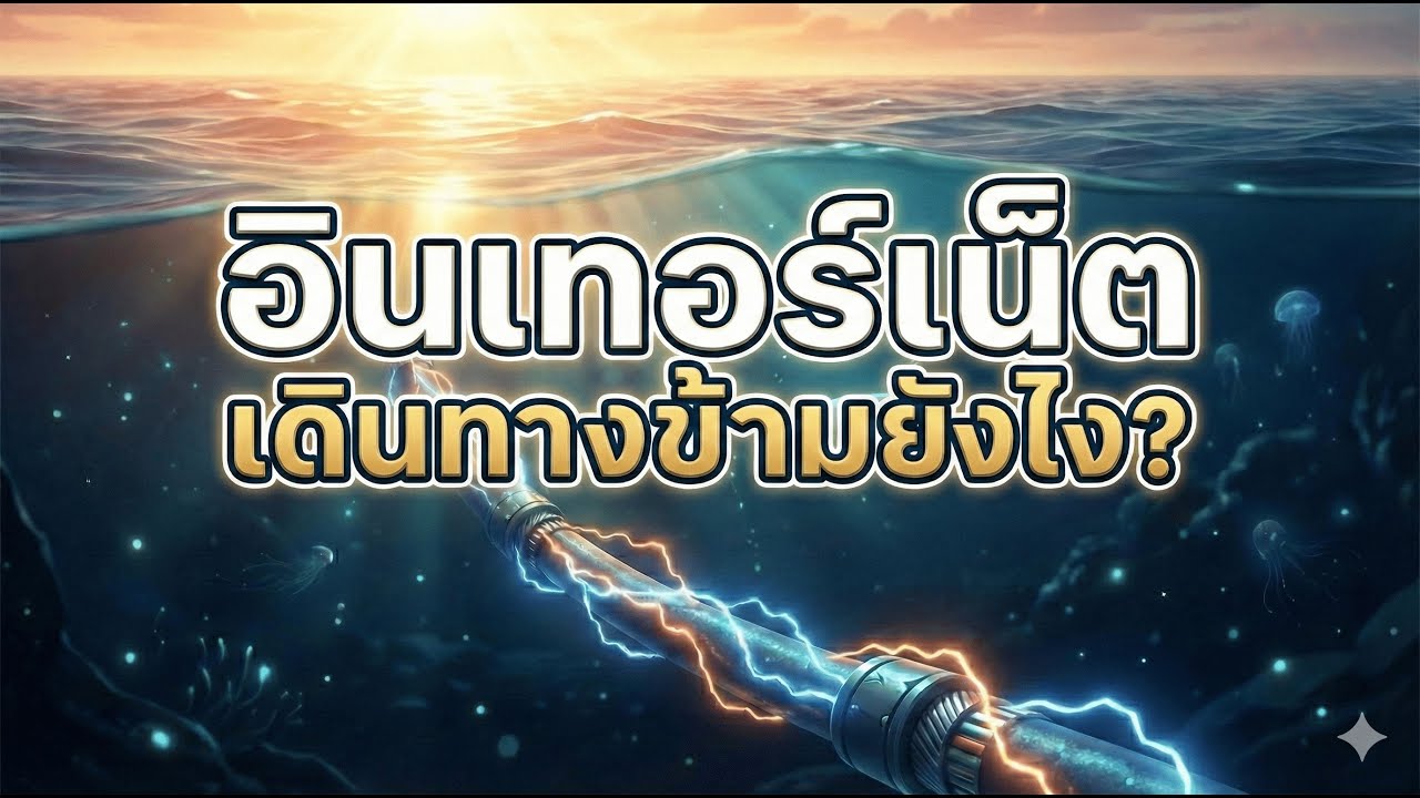 อินเทอร์เน็ตไม่ได้มาจากฟ้า! ความจริงที่ซ่อนอยู่ ใต้มหาสมุทร | ปริศนารอบตัว