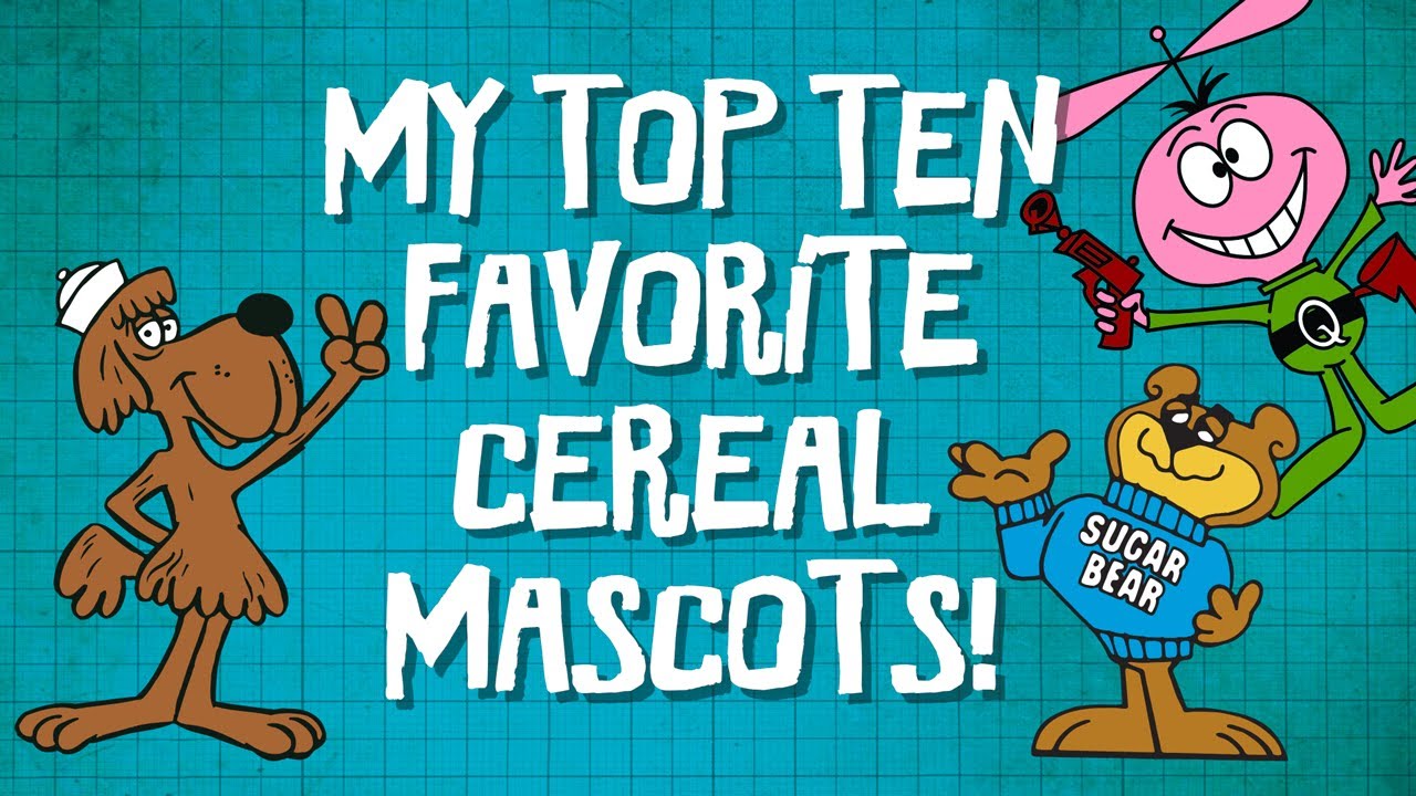 My top ten favorite cereal mascots