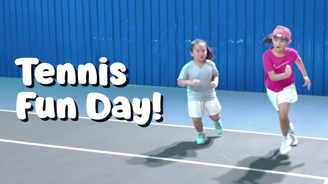 So Much Running! 🏃‍♀️ Tennis Training Day with Coach Matthew