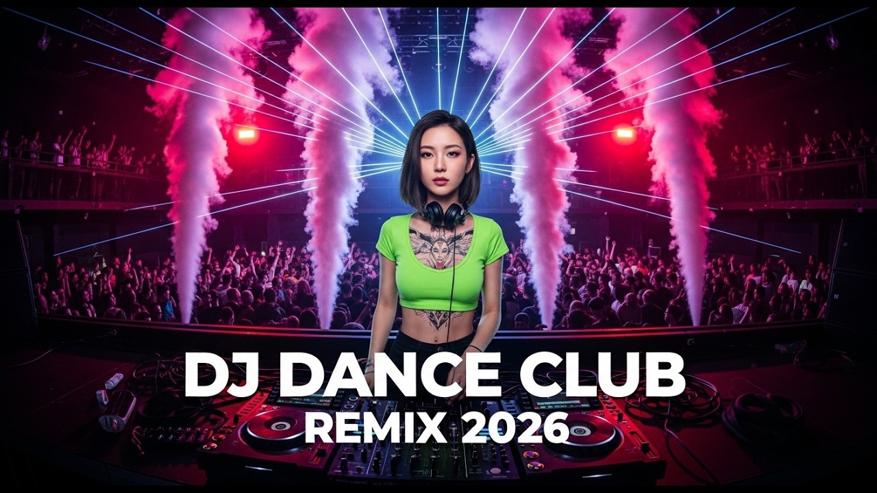 DJ Dance Club Remix 2026 🔥 Most Explosive Party Mix — Bass That Shakes the Room!