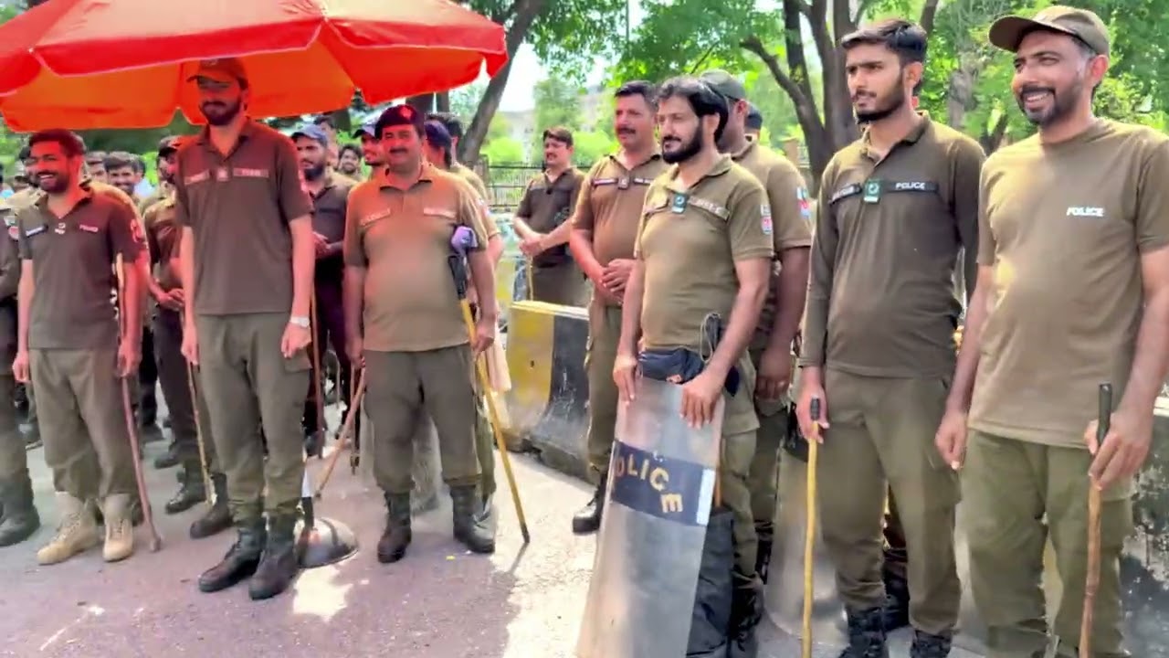 IG Islamabad Syed Ali Nasir personally supervised security arrangements during the budget session