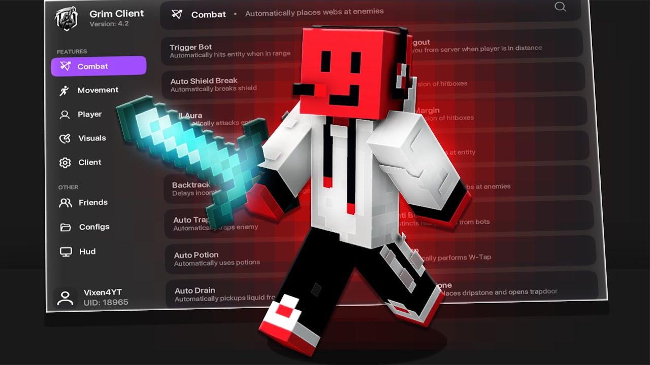 PRZETESTOWAŁEM NOWY UPDATE TYCH CHEAT&Oacute;W | GRIM CLIENT 4.2