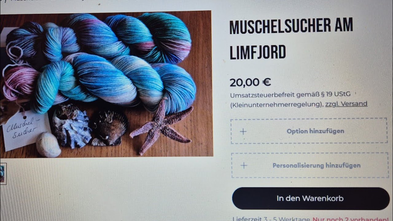 Das regte mich doch etwas auf..und unser Shop ist online