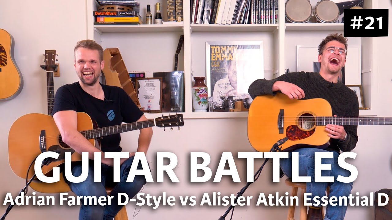 Cedar vs Spruce tops on Dreadnoughts! | Guitar Battles #21 | @ TFOA