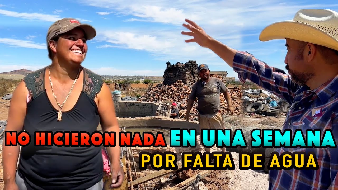 Ahora MARUQUITA TENDRÁ QUE METERSE A LA POLÍTICA para que les surtan agua