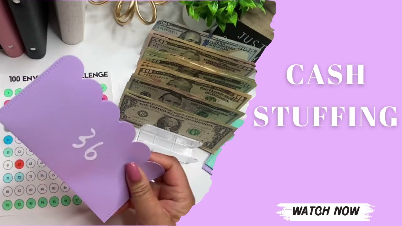 Cash Stuffing|100 Envelope Challenge 