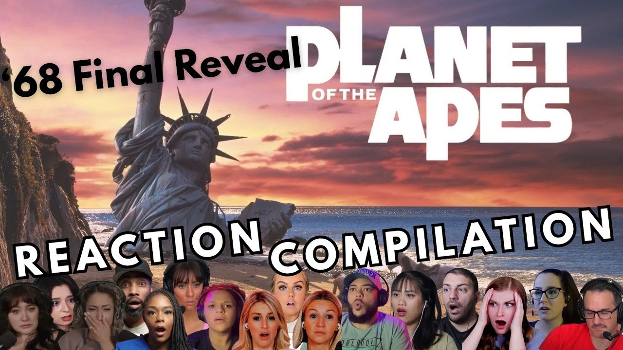 Planet of the Apes (1968): Final Reveal - REACTION COMPILATION