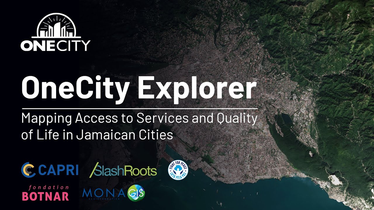 OneCity Explorer: Mapping Access to Services and Quality of Life in Jamaican Cities