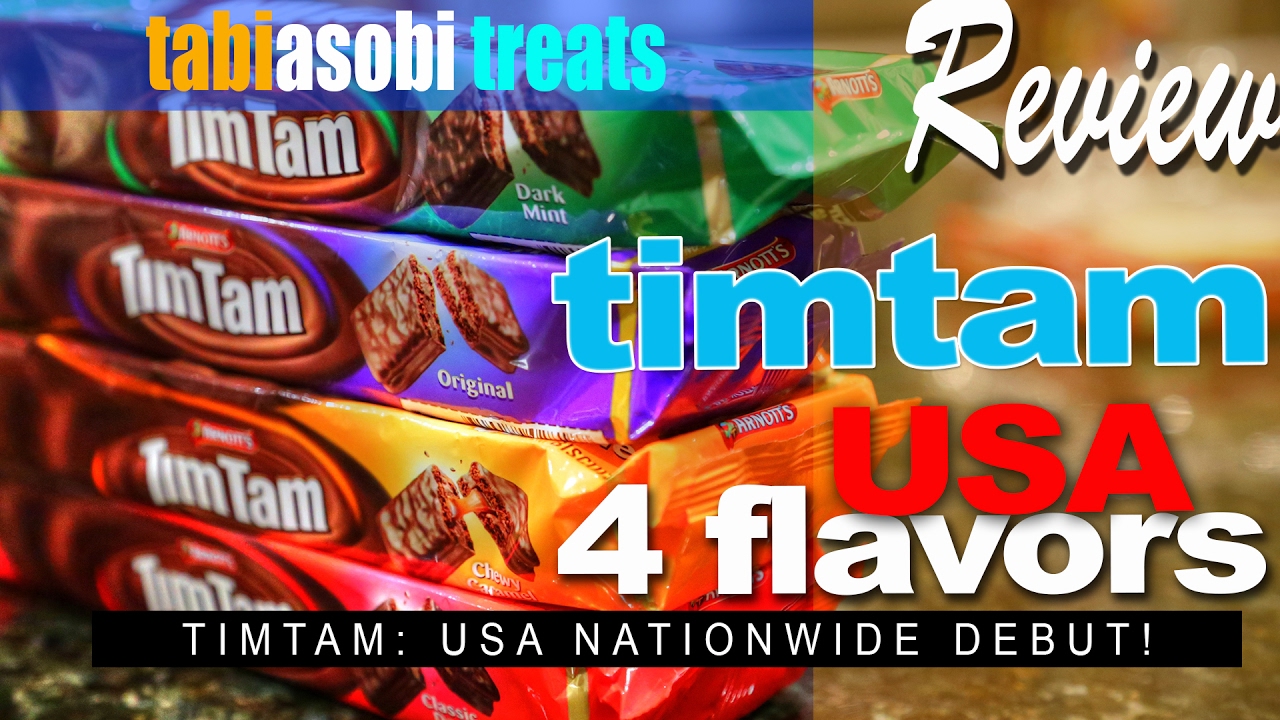 Slam! Tim Tam Goes Nationwide in USA w/ Dark Mint, Caramel, Dark Chocolate & Original