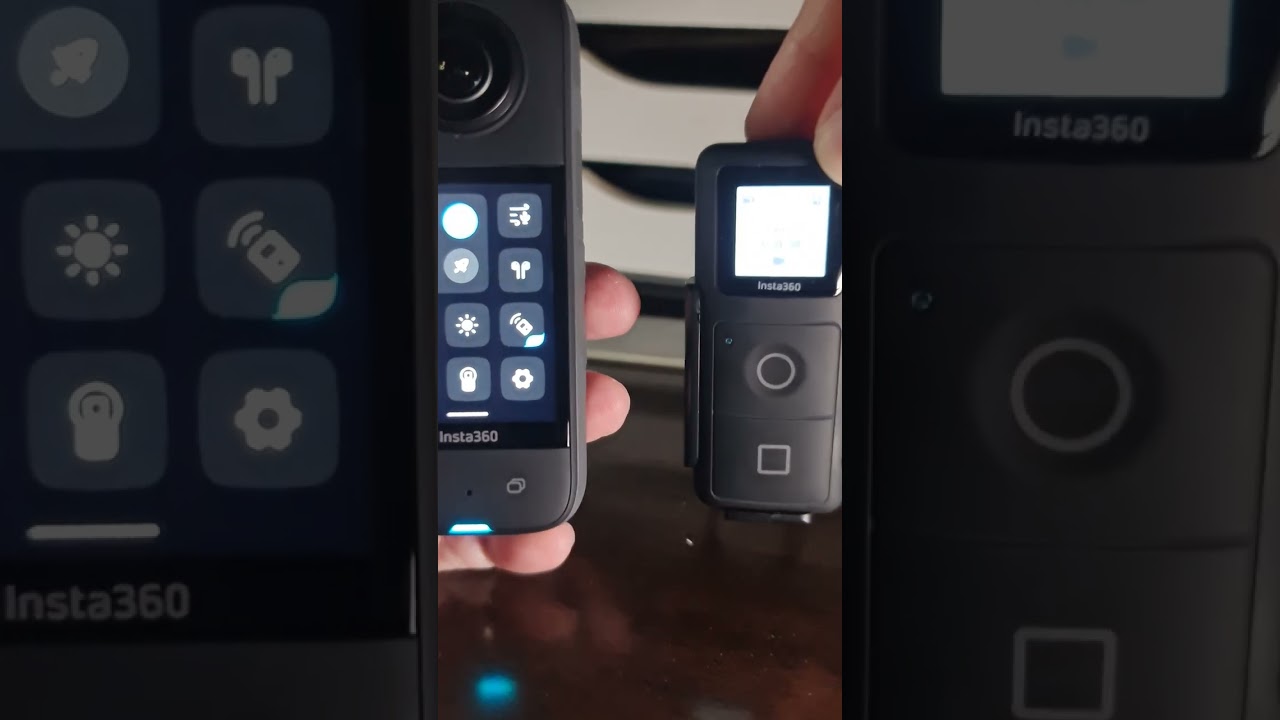 Como conectar e parar o GPS Smart Controller na Insta360