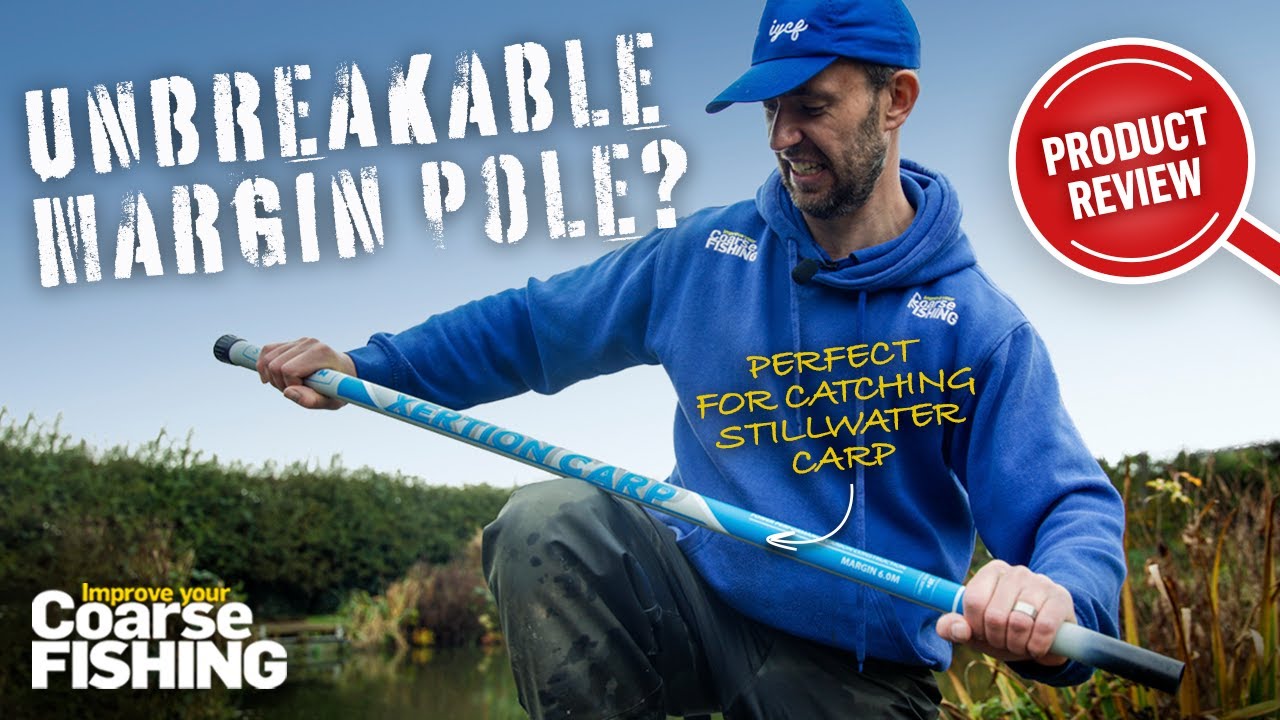 Bargain pole for catching carp in the margins | Does the white colour make a difference?