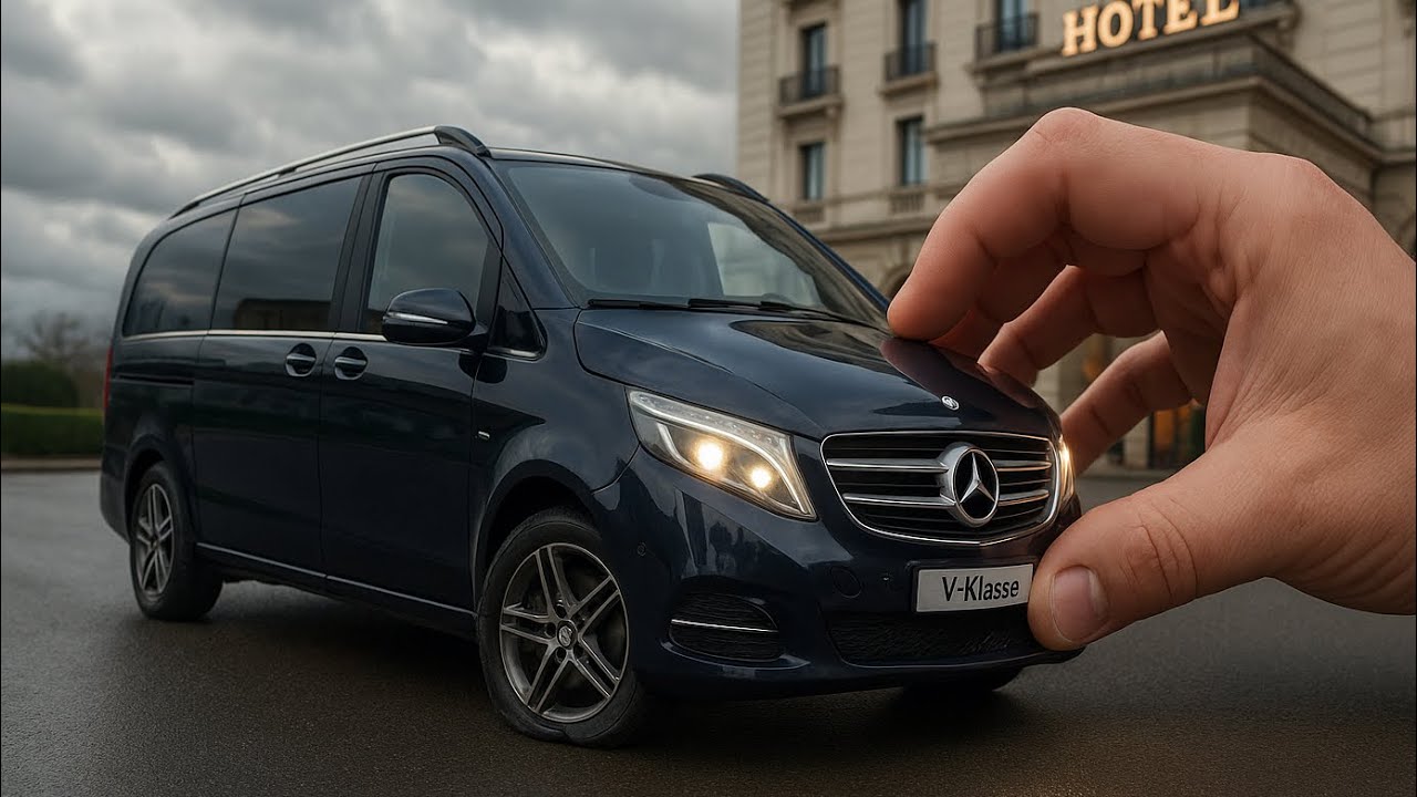 The Luxury Minivan Unboxing! Mercedes V-Class Model Car Unboxing