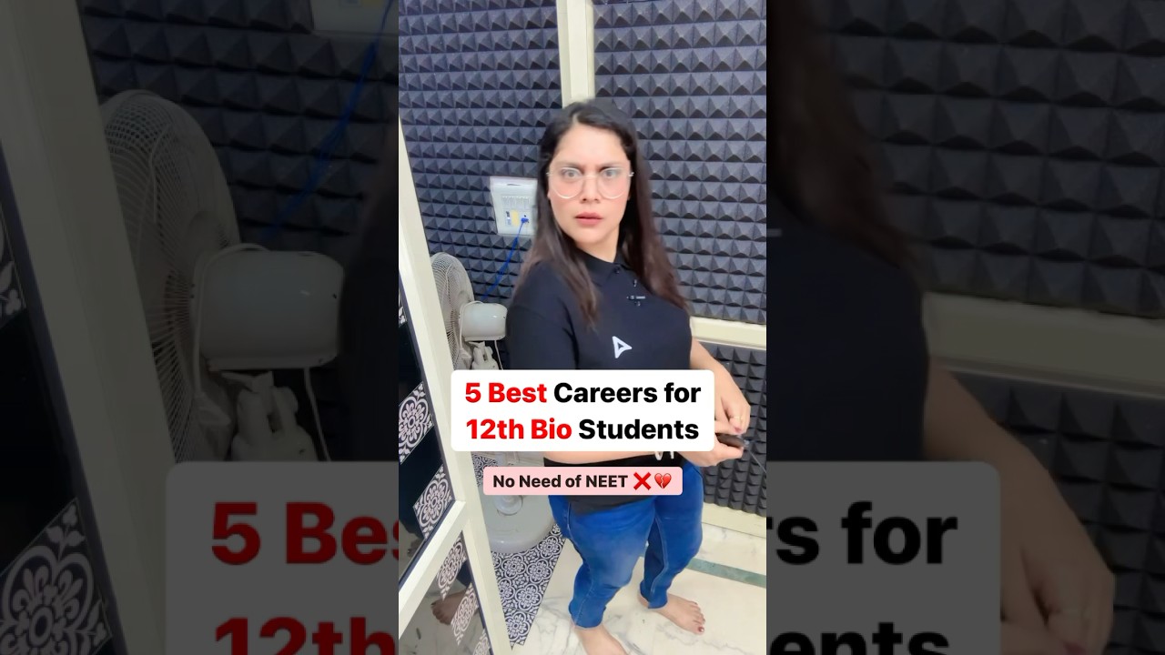 5 Best Careers for 12th Bio Studies without NEET ⚕️