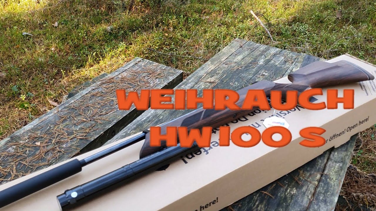 Karabinek Weihrauch HW 100 S - unboxing i pierwsze wrażenia